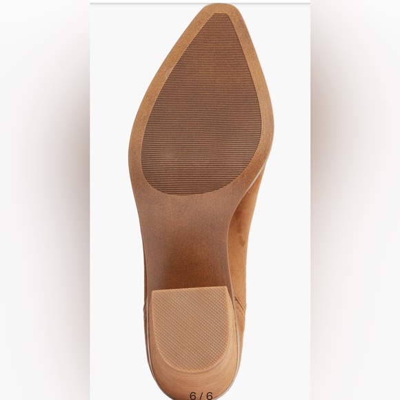 STEVE MADDEN Havannah Pointed Toe Bootie (Women) Chestnut Suede.  6.5M  … - Picture 6 of 15